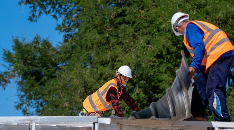 Professional new roof installation services in Manilla, IN